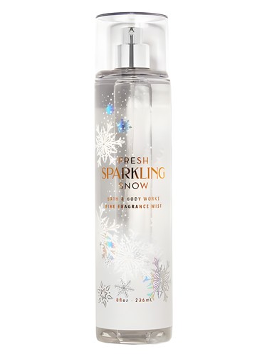 Frasco de Fresh Sparkling Snow, de Bath & Body Works
