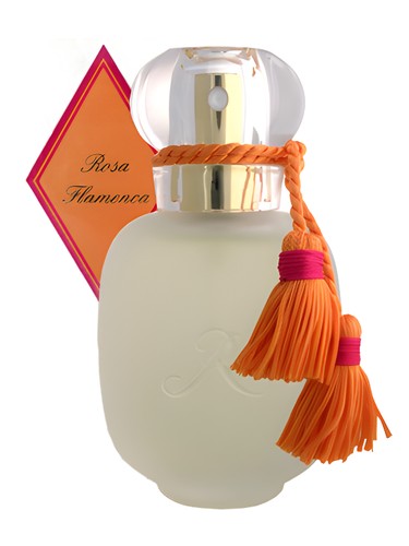 Frasco de Rosa Flamenca, de Les Parfums de Rosine