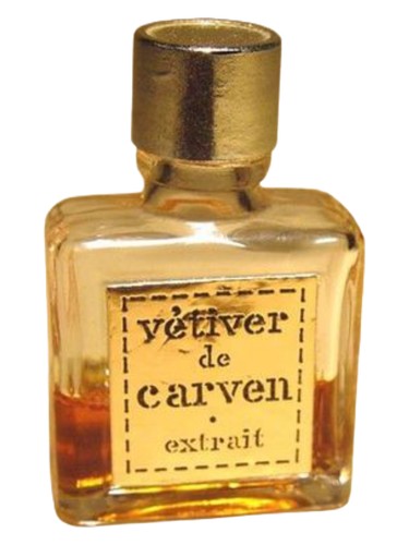 Frasco de Vétiver Extrait, de Carven