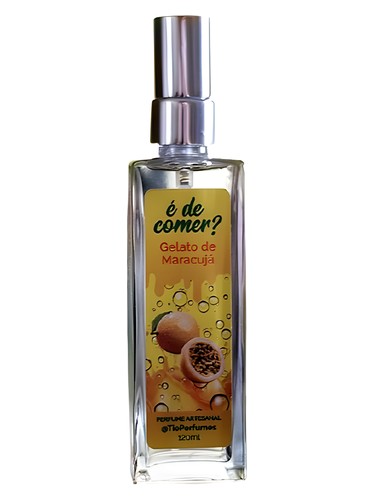 Frasco de Gelato de Maracujá, de Tiê Perfumes