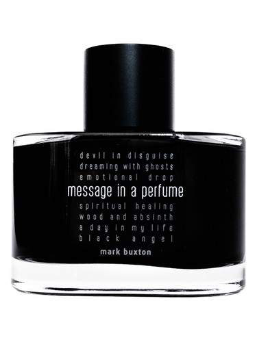 Frasco de Message In A Perfume, de Mark Buxton