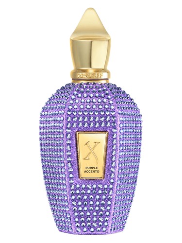 Frasco de Purple Accento Crystal Edition, de Xerjoff