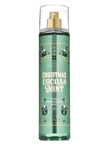 Frasco de Christmas Cocoa & Mint, de Bath & Body Works