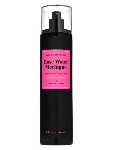 Frasco de Rose Water Meringue, de Bath & Body Works