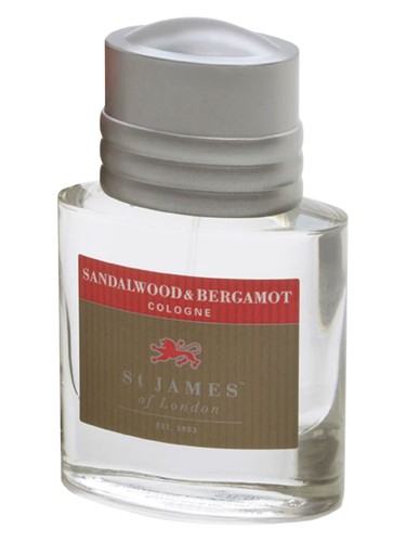 Frasco de Sandalwood & Bergamot, de St James Of London