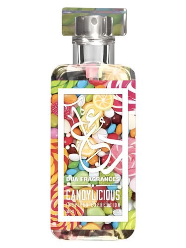 Frasco de Candylicious, de The Dua Brand