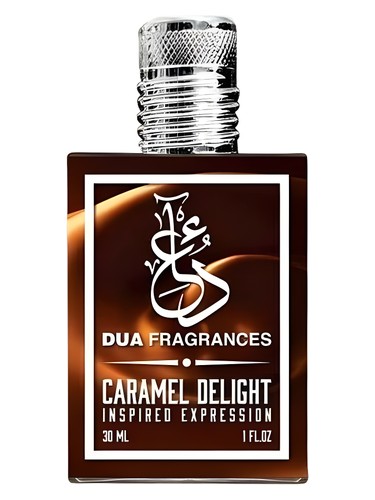 Frasco de Caramel Delight, de The Dua Brand