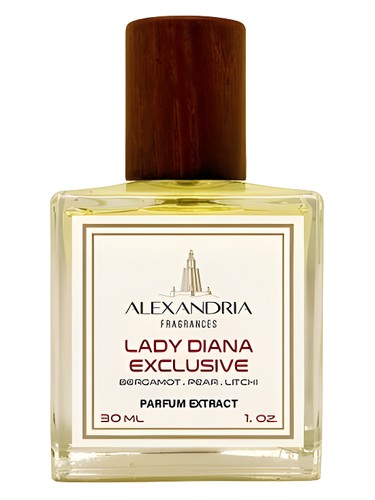 Frasco de Lady Diana Exclusive, de Alexandria Fragrances