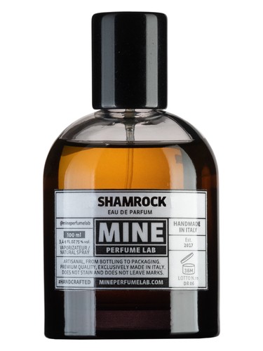 Frasco de Shamrock, de Mine Perfume Lab