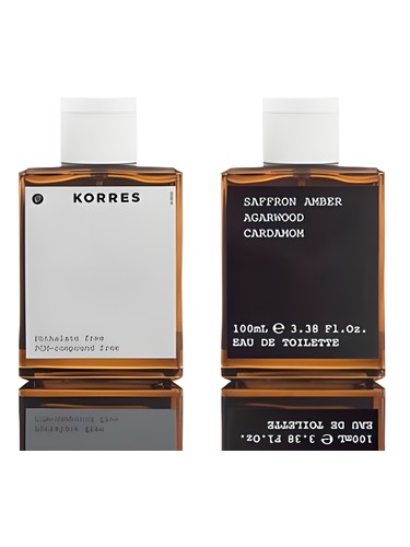 Frasco de Saffron Amber Agarwood Cardamom — Korres