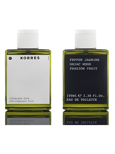 Frasco de Pepper Jasmine Gaiac Wood Passion Fruit — Korres