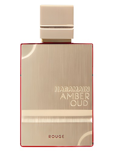Frasco de Amber Oud Rouge — Al Haramain Perfumes