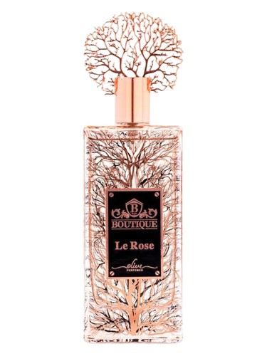 Frasco de Le Rose, de Olive Perfumes