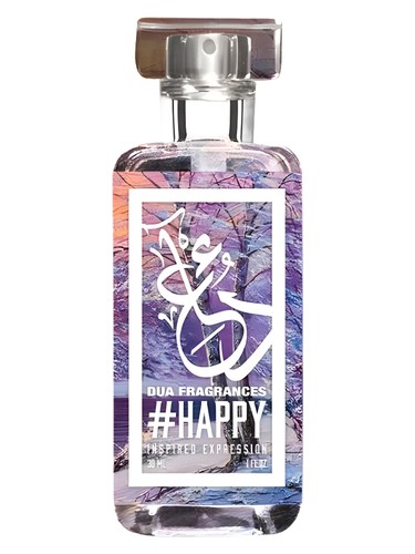 Frasco de #Happy, de The Dua Brand