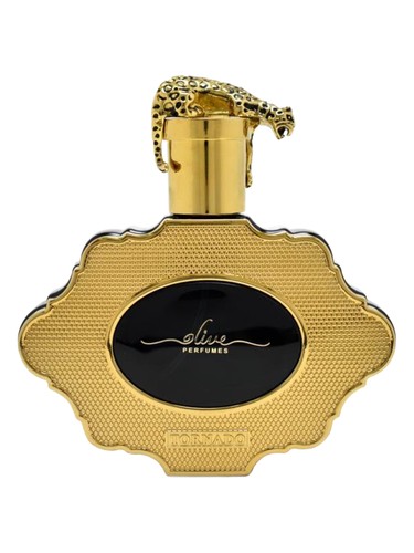 Frasco de Tornado Gold, de Olive Perfumes