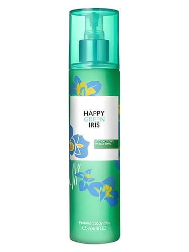 Frasco de Happy Green Iris, de Benetton