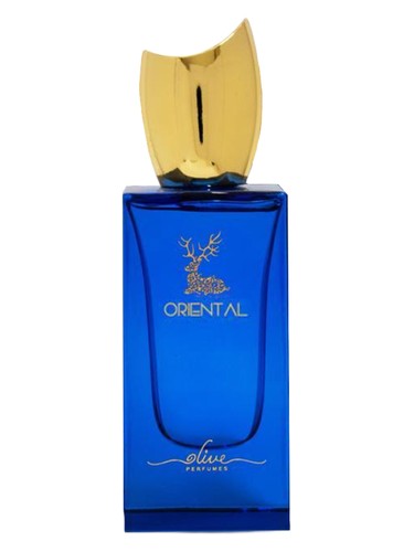 Frasco de Oriental, de Olive Perfumes
