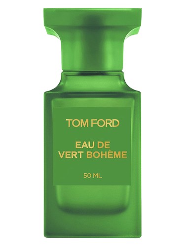 Frasco de Eau de Vert Boheme, de Tom Ford