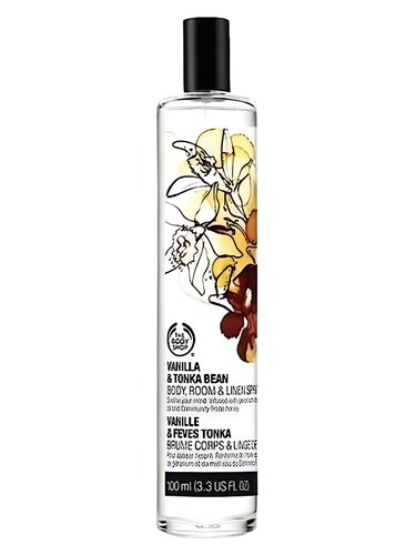 Frasco de Vanilla & Tonka Bean, de The Body Shop