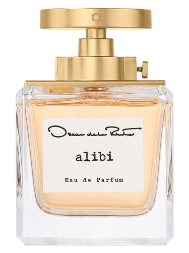 Frasco de Alibi Eau de Parfum, de Oscar de la Renta