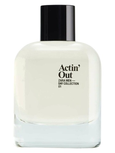 Frasco de Actin' Out, de Zara