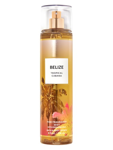 Frasco de Belize Tropical Cabana, de Bath & Body Works