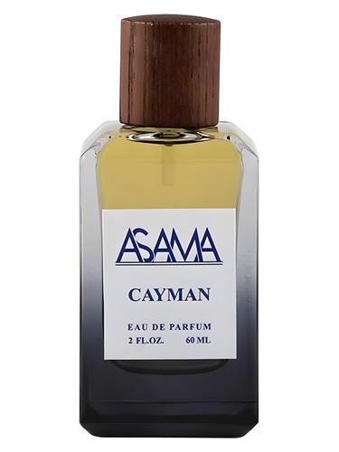 Frasco de Cayman, de ASAMA Perfumes