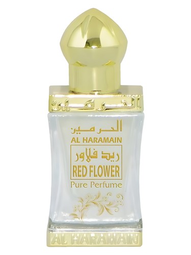 Frasco de Red Flower, de Al Haramain Perfumes
