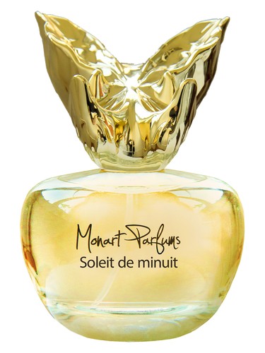 Frasco de Soleil de minuit, de Monart Parfums