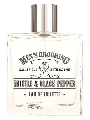 Frasco de Thistle & Black Pepper, de The Scottish Fine Soaps Company