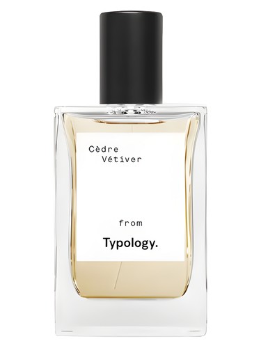 Frasco de Cèdre Vétiver, de Typology. Paris