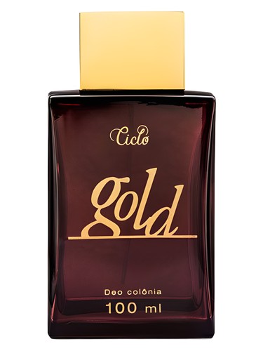 Frasco de Gold, de Ciclo Cosméticos
