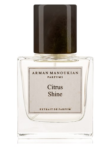 Frasco de Citrus Shine, de Arman Manoukian Parfums