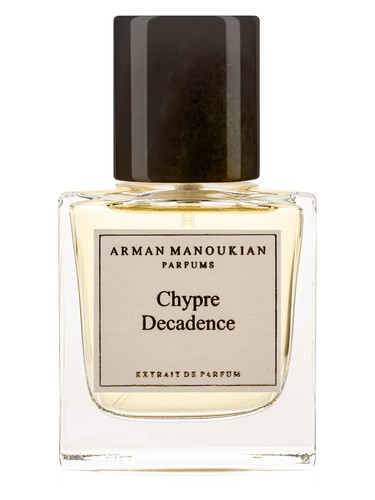 Frasco de Chypre Decadence, de Arman Manoukian Parfums