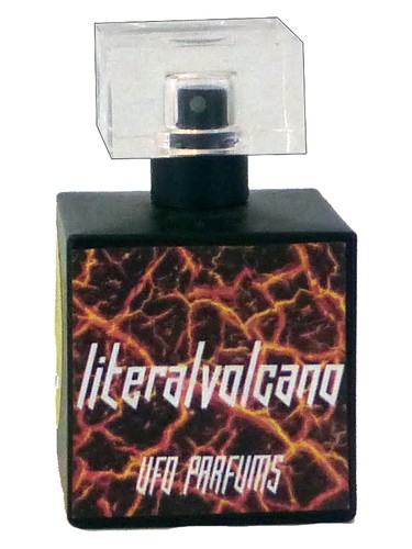 Frasco de Literalvolcano, de UFO Parfums