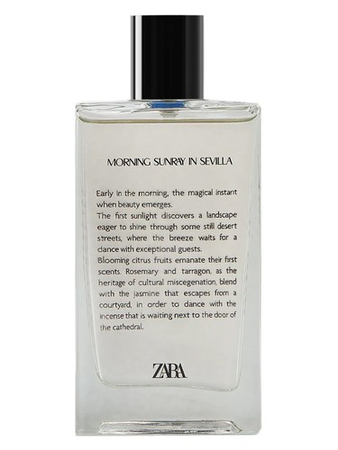 Frasco de Morning Sunray In Sevilla, de Zara