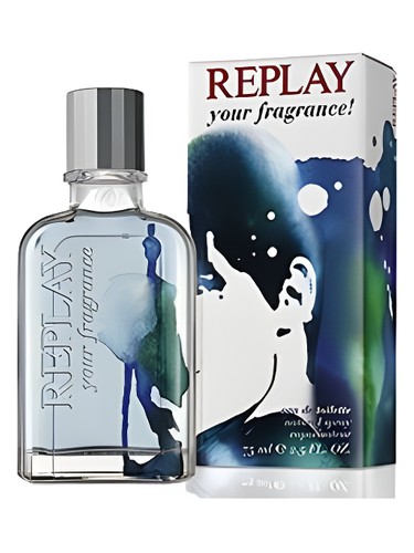 Frasco de Replay Your Fragrance! for Him, de Replay