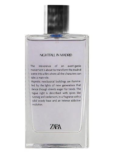 Frasco de Nightfall In Madrid, de Zara