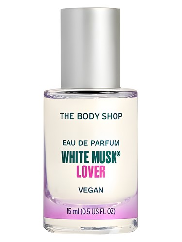 Frasco de White Musk Lover, de The Body Shop