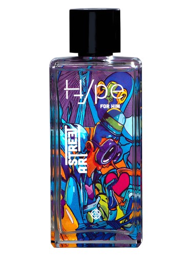 Frasco de Hype Street Art for Him, de Hinode
