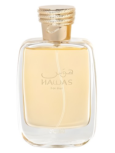 Frasco de Hawas for Her, de Rasasi