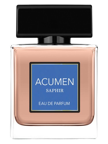 Frasco de Acumen Saphir, de Dilís Parfum