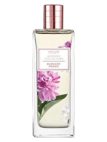 Frasco de Radiant Peony, de Oriflame
