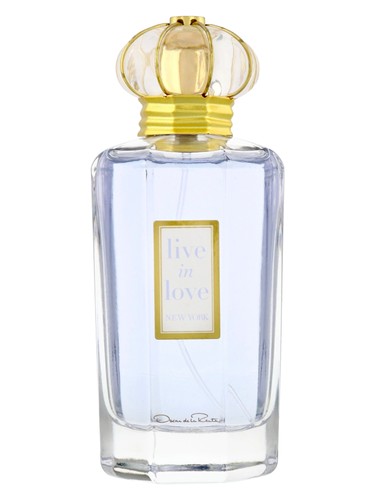Frasco de Live In Love New York, de Oscar de la Renta