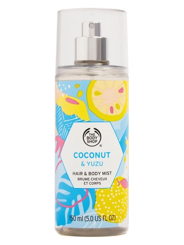 Frasco de Coconut & Yuzu, de The Body Shop
