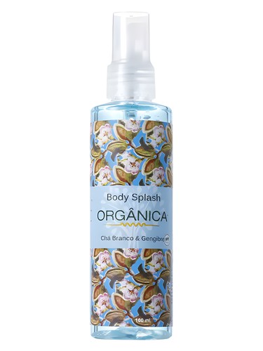 Frasco de Chá Branco & Gengibre, de Orgânica