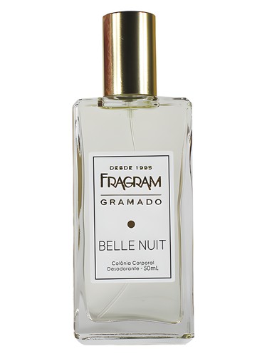 Frasco de Belle Nuit, de Fragram Gramado