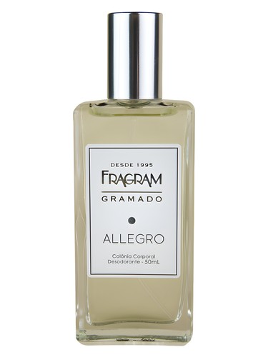 Frasco de Allegro, de Fragram Gramado