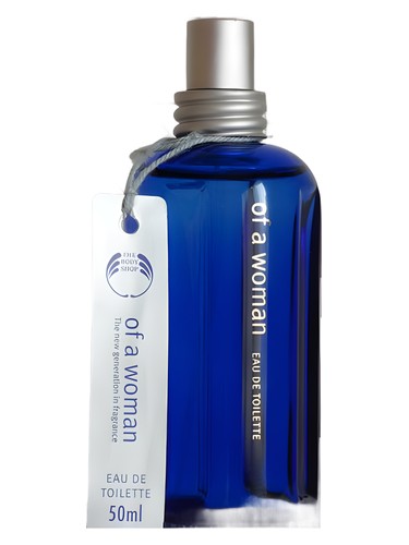 Frasco de Of a Woman, de The Body Shop