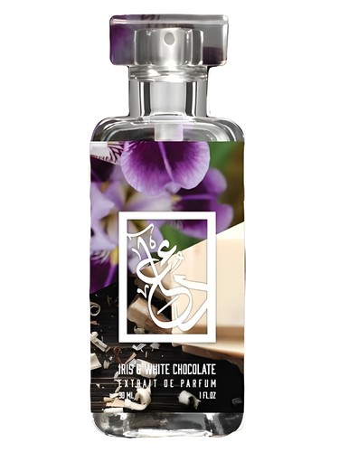 Frasco de Iris & White Chocolate, de The Dua Brand